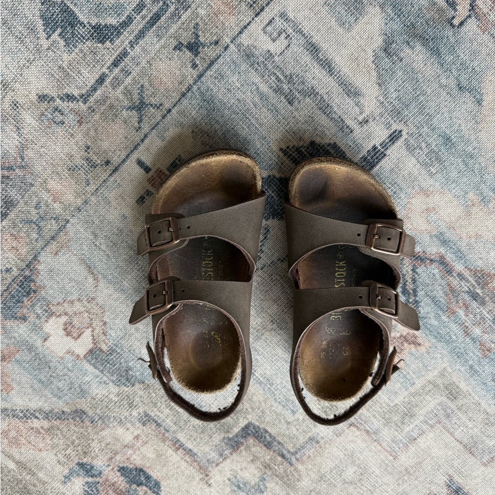 Kids Brown Birkenstock Sandals